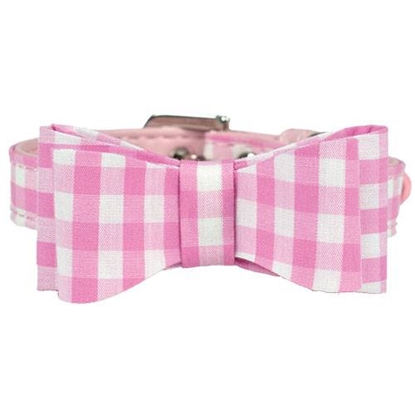 Picture of PINK CHECKED DOOGY COLLAR